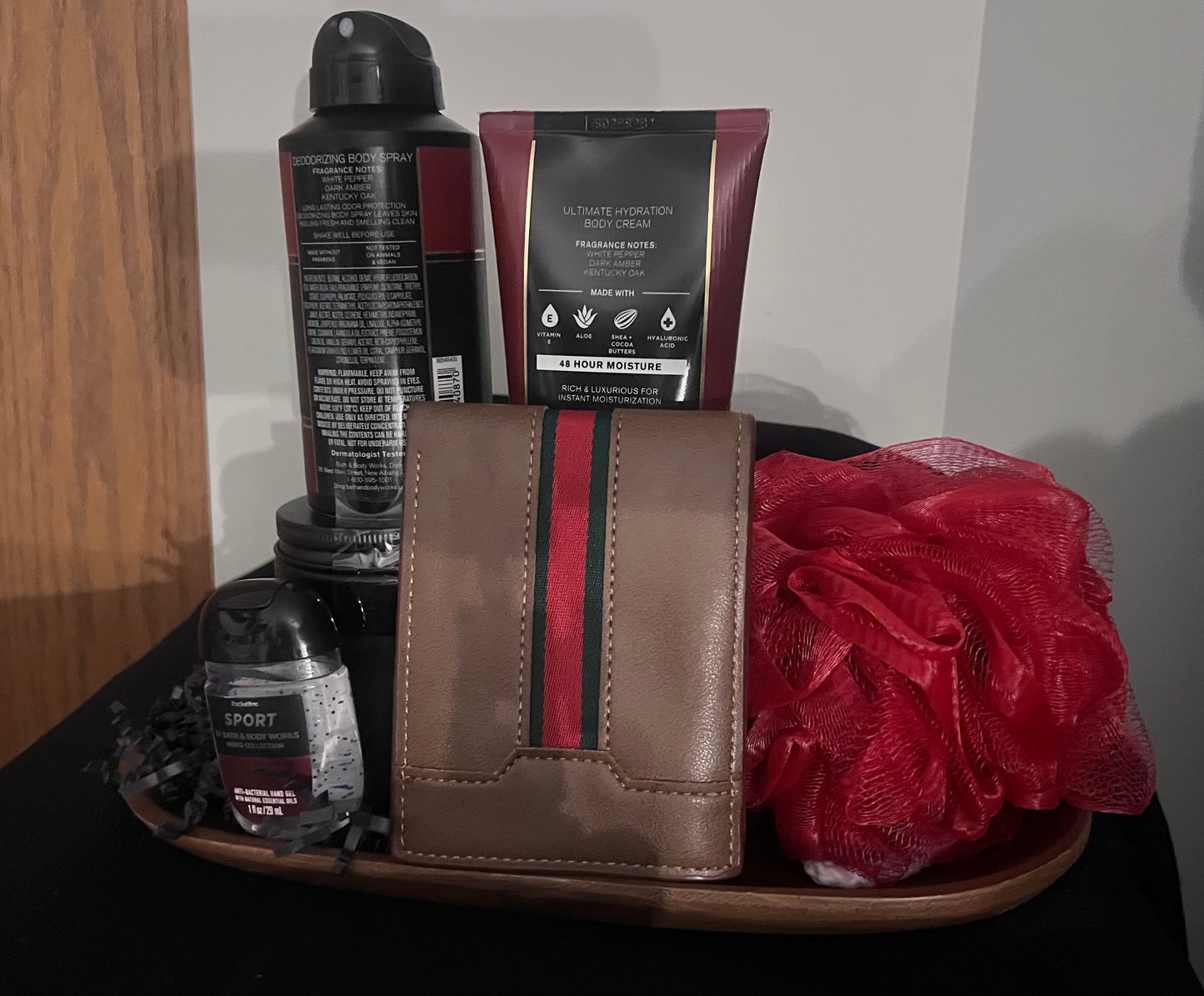 Men's Bourbon Spa Gift Set