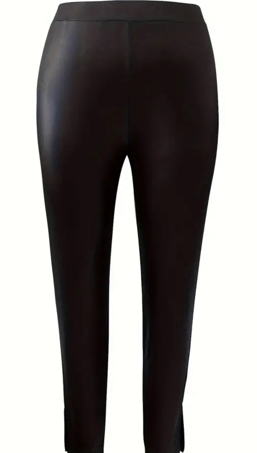 Faux Leather Look Leggings