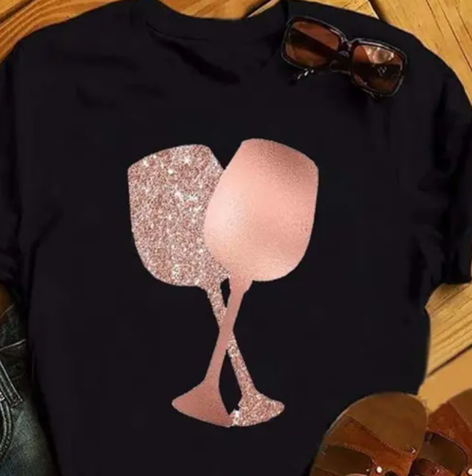Wine O'Clock Tee Shirt