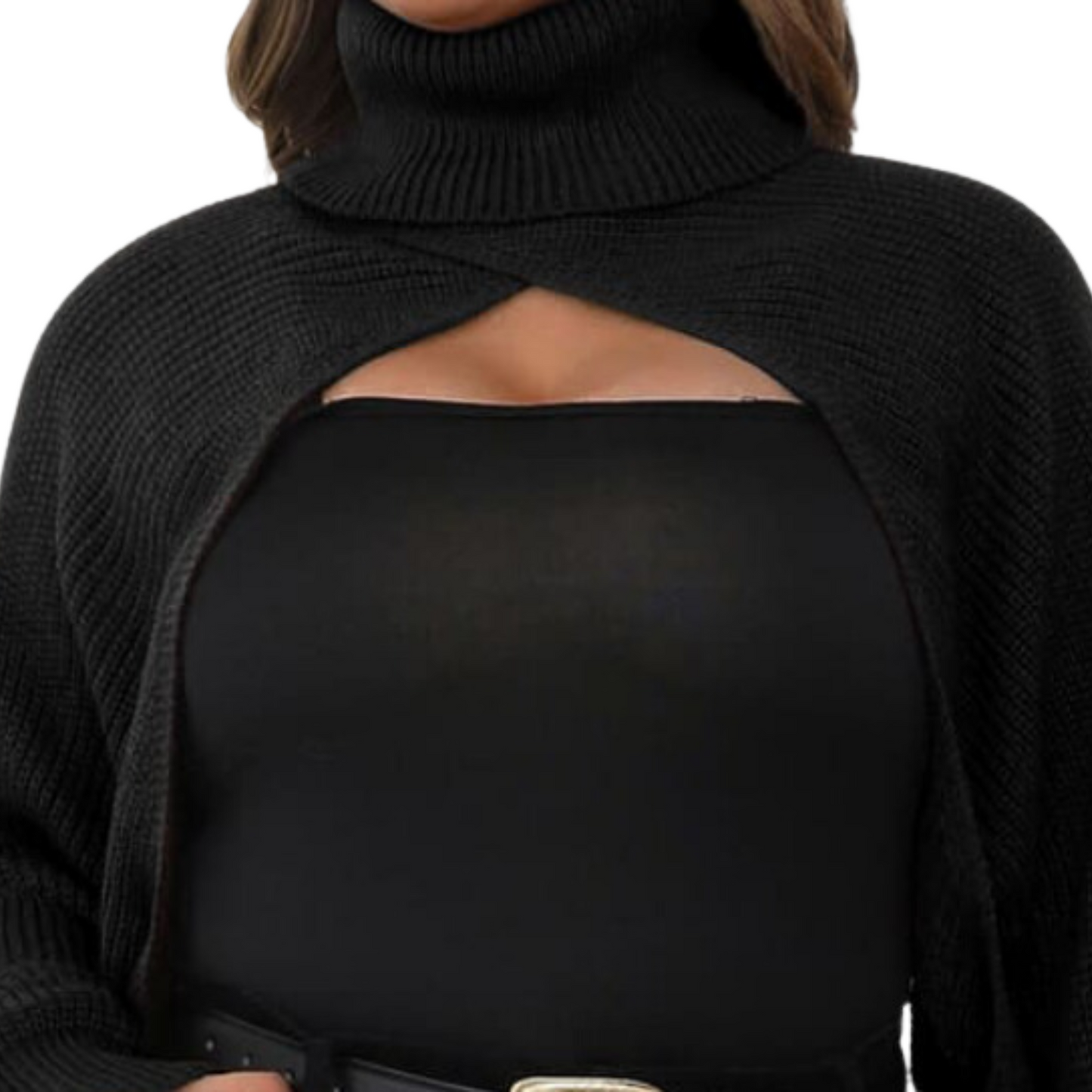 French Kiss Turtleneck Shawl