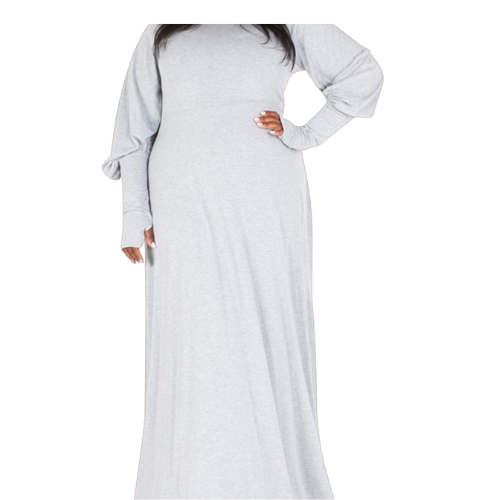 A'Merie Long Sleeve Maxi Dress