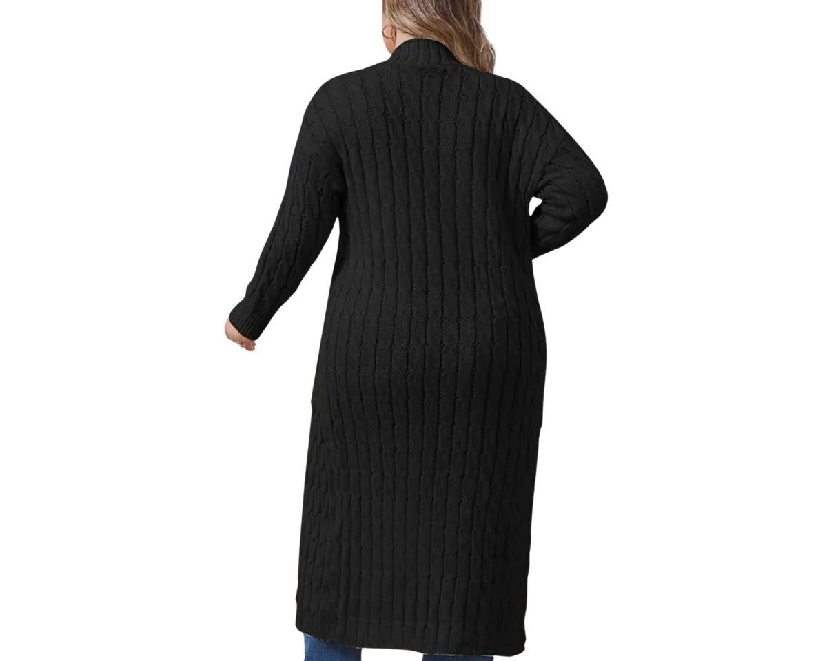 Black Knit Cardigan