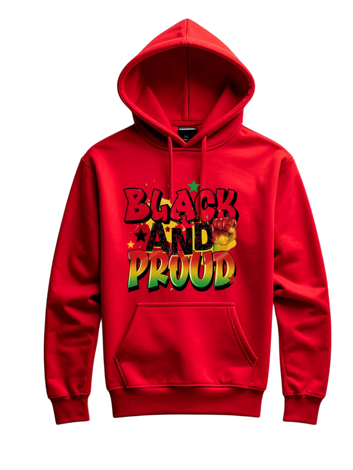 Black and Proud Graphic Tee or Hoodie