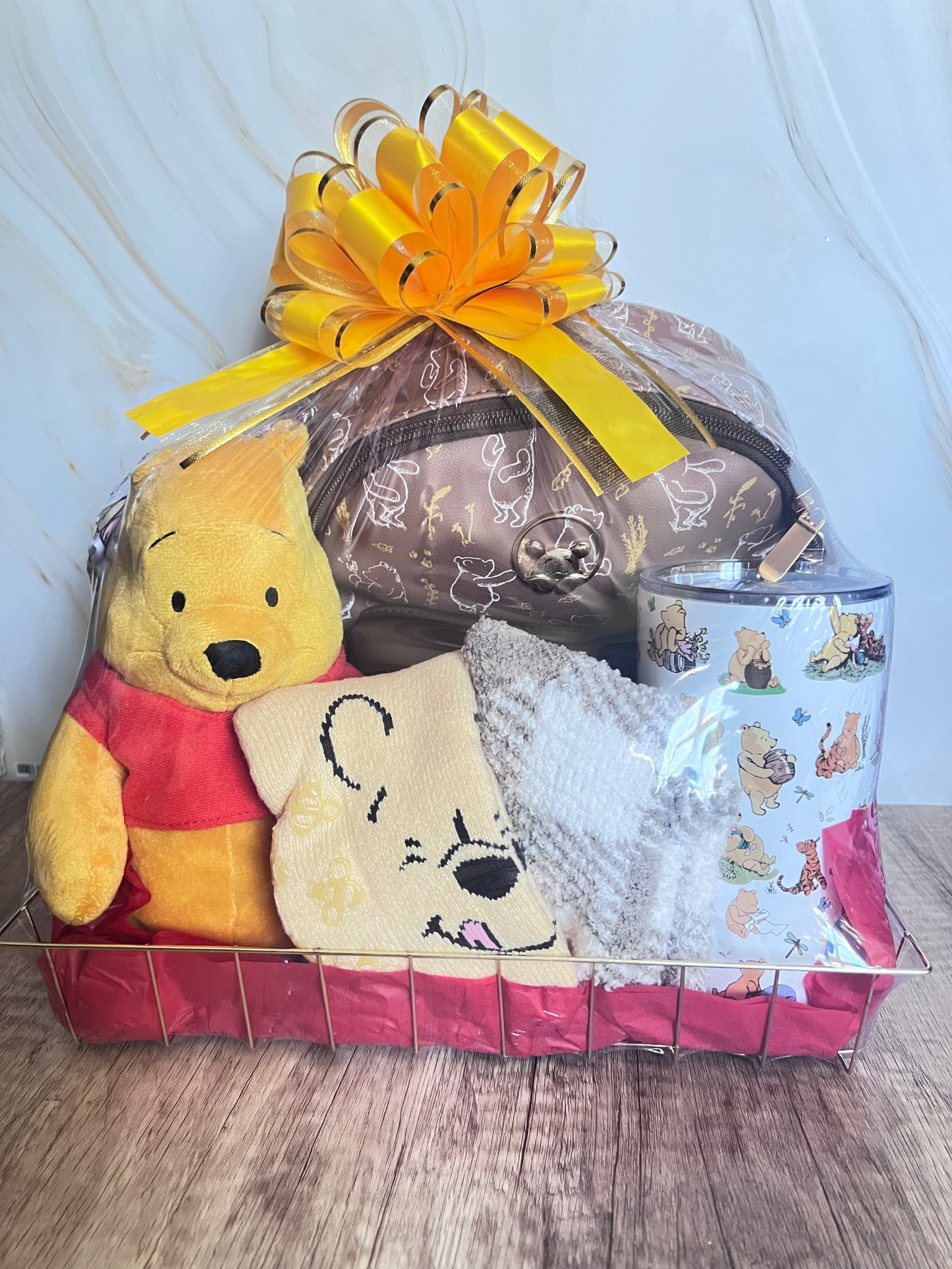 P Bear Backpack Gift Basket