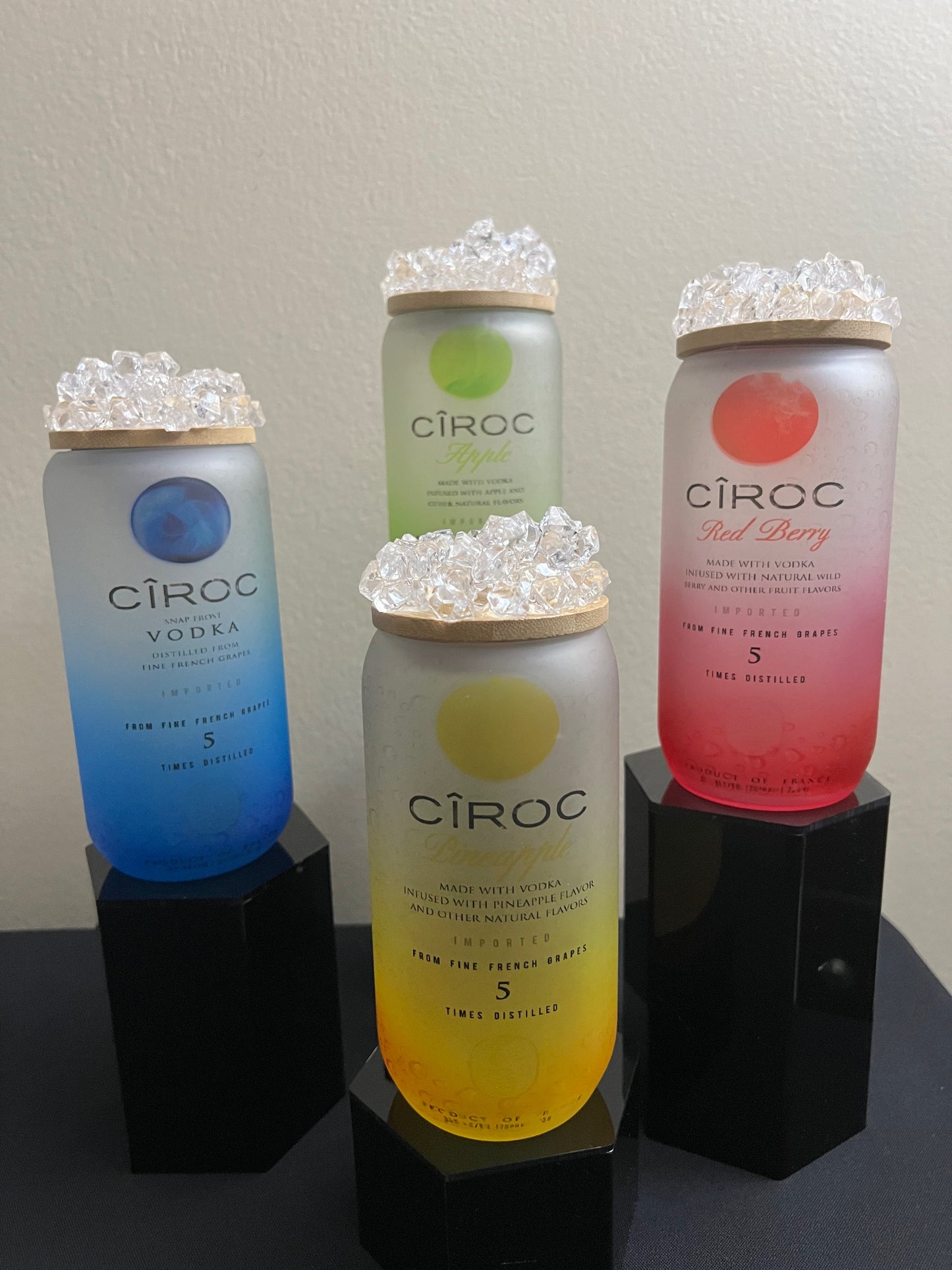 Summer Spirit 3D Glass Tumblers