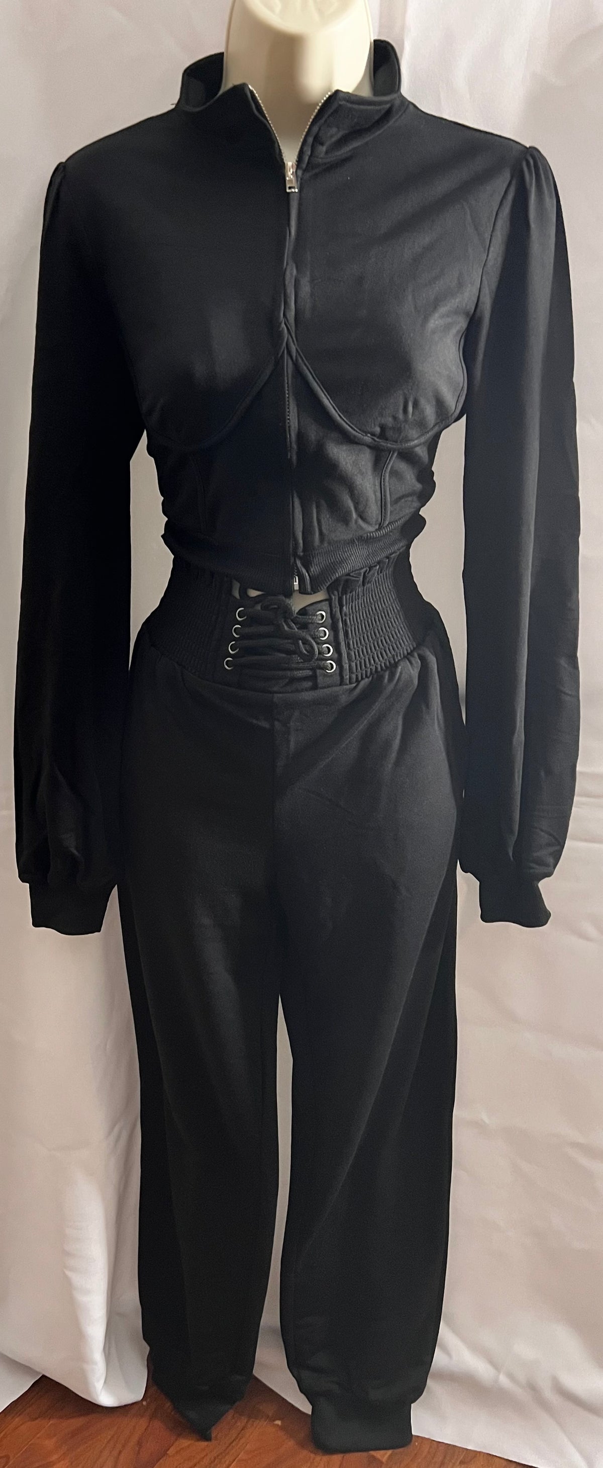 Ari 2pc Corset Jacket Jog Set