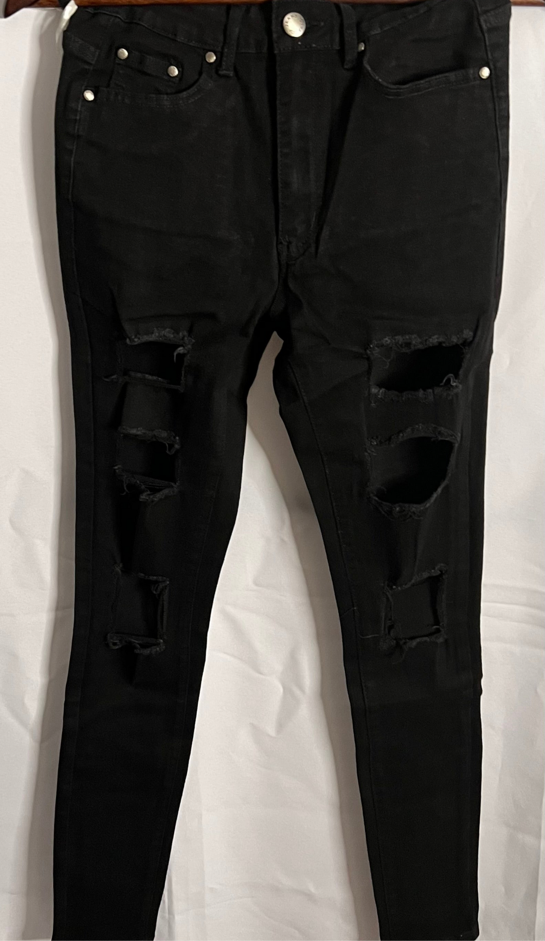 Black Ripped Jeans