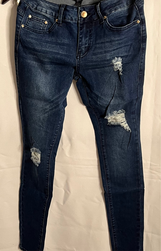 Double Ripped Denim