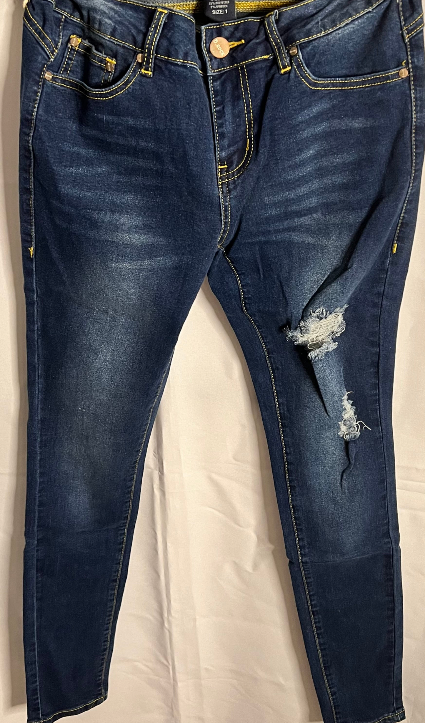 Cuttin Up Skinny Jean