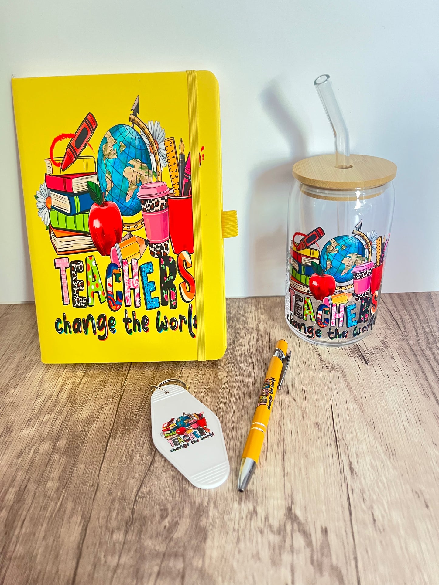Teachers Change the World Tumbler and Journal Set
