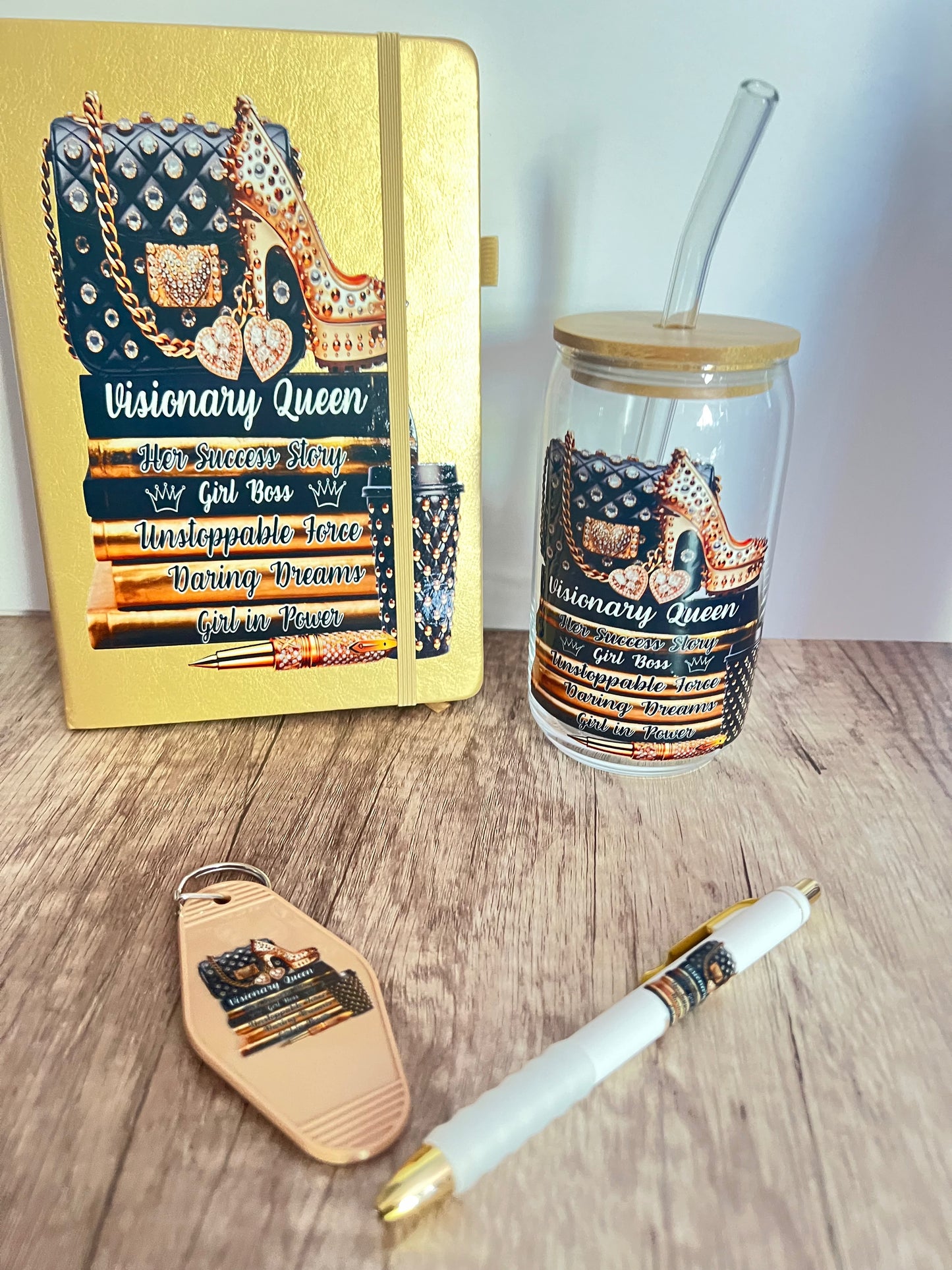 Visionary Queen Tumbler and Journal Set