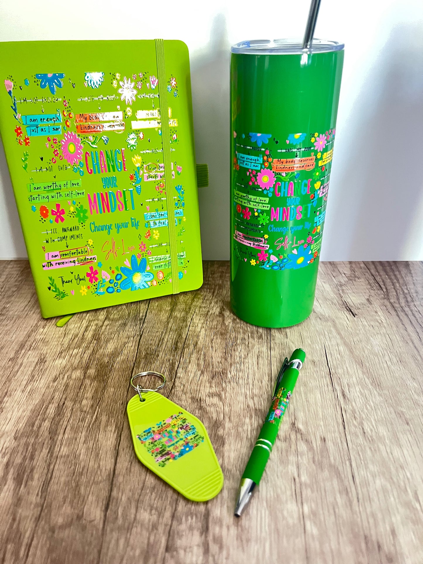 Change Your Mindset Tumbler and Journal Set