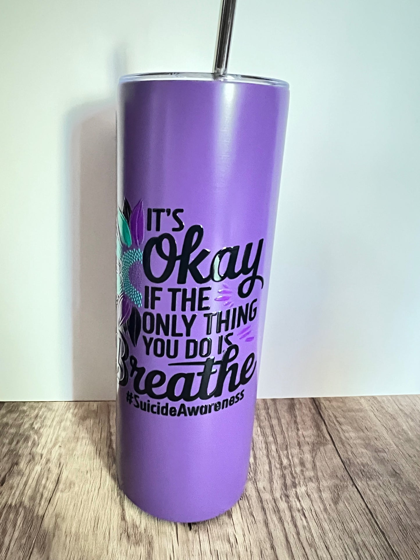 It's Okay......Breathe Tumbler and Journal Set