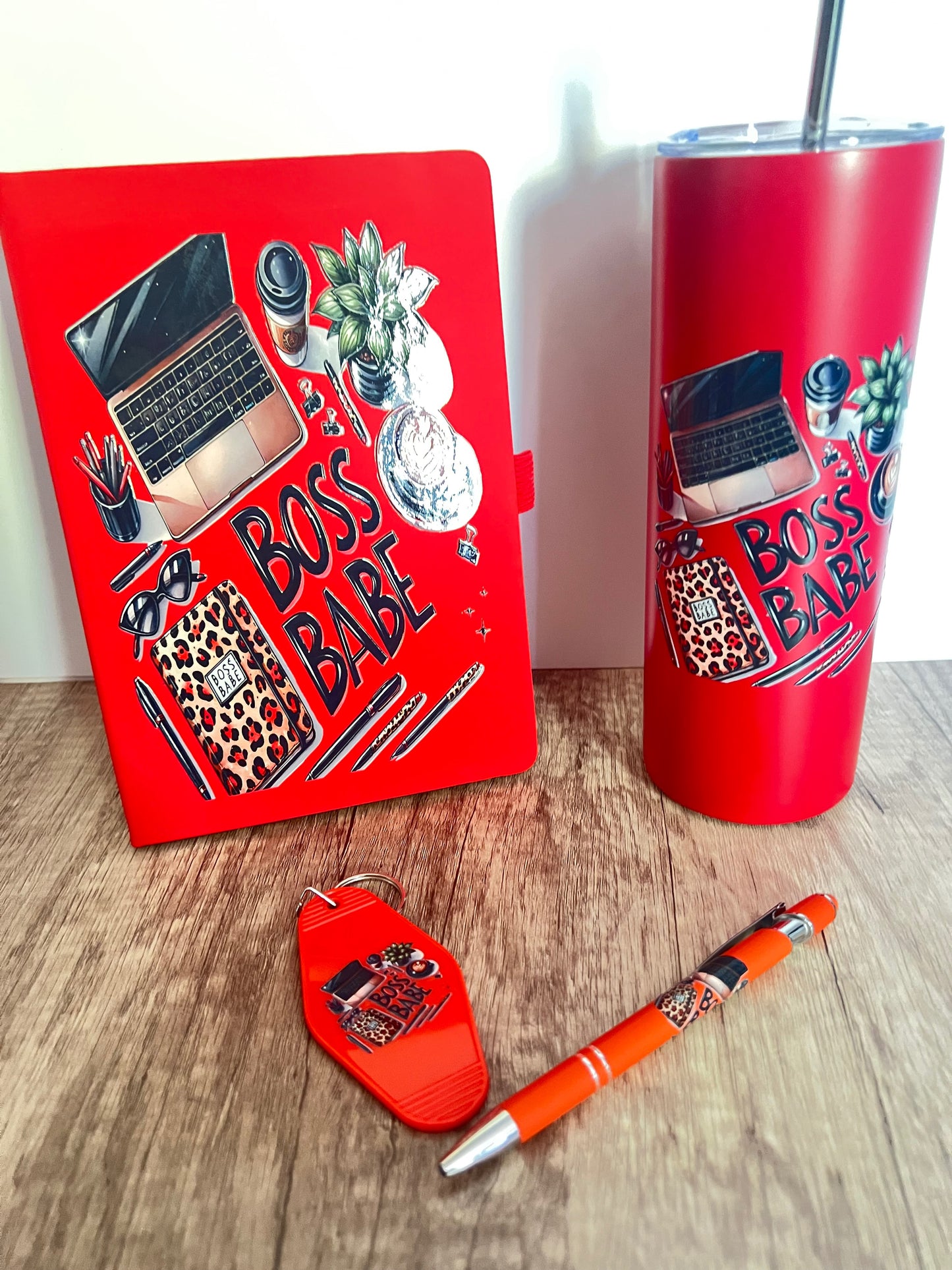 Boss Babe Tumbler and Journal Set
