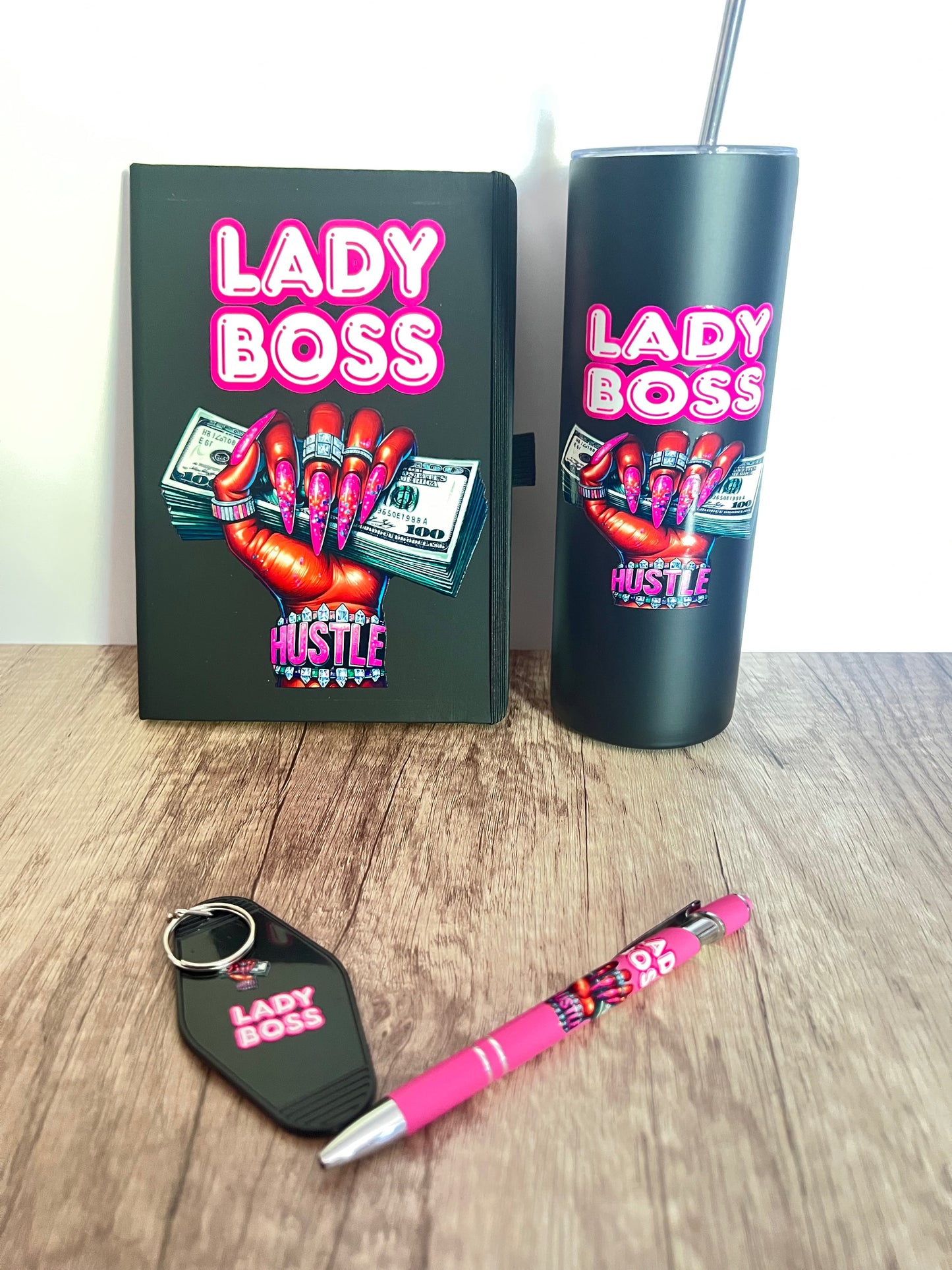 Lady Boss Tumbler and Journal Set