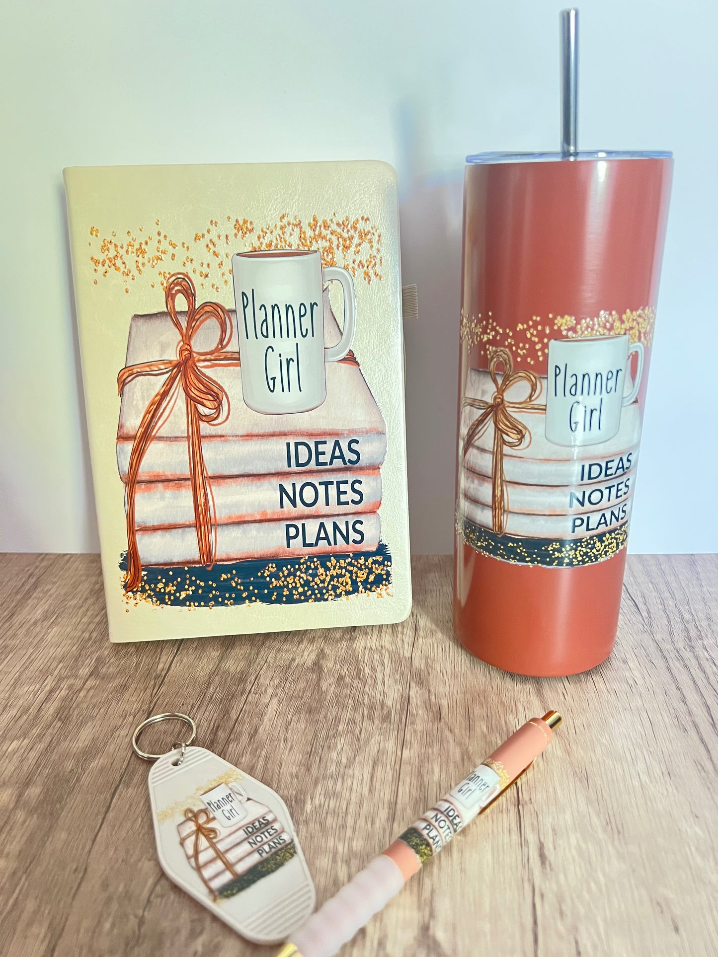 Planner Girl Tumbler and Journal Set