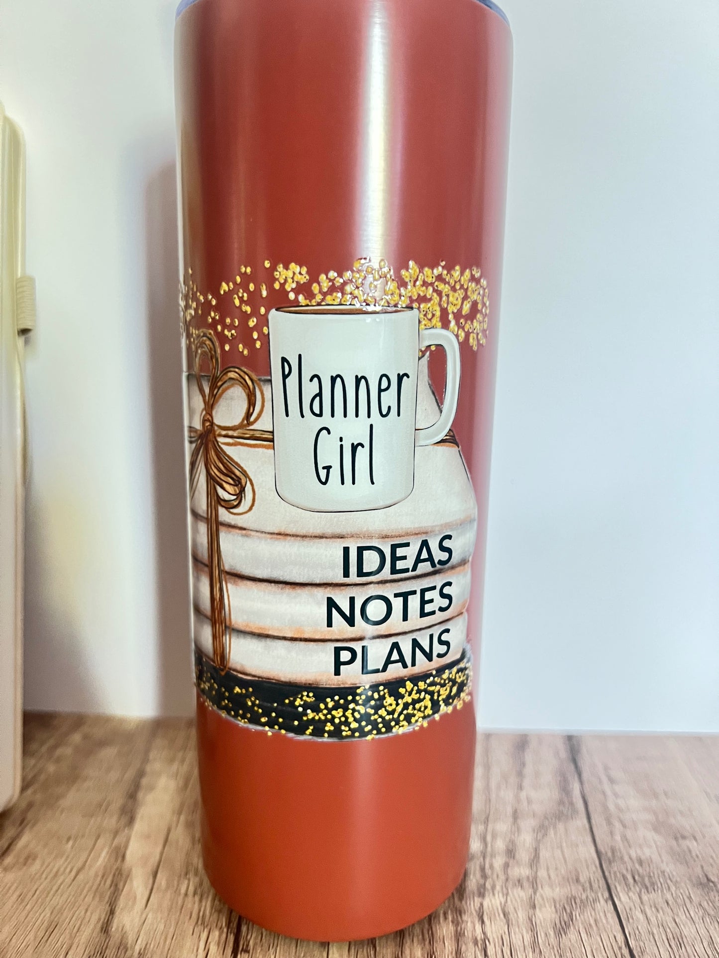 Planner Girl Tumbler and Journal Set