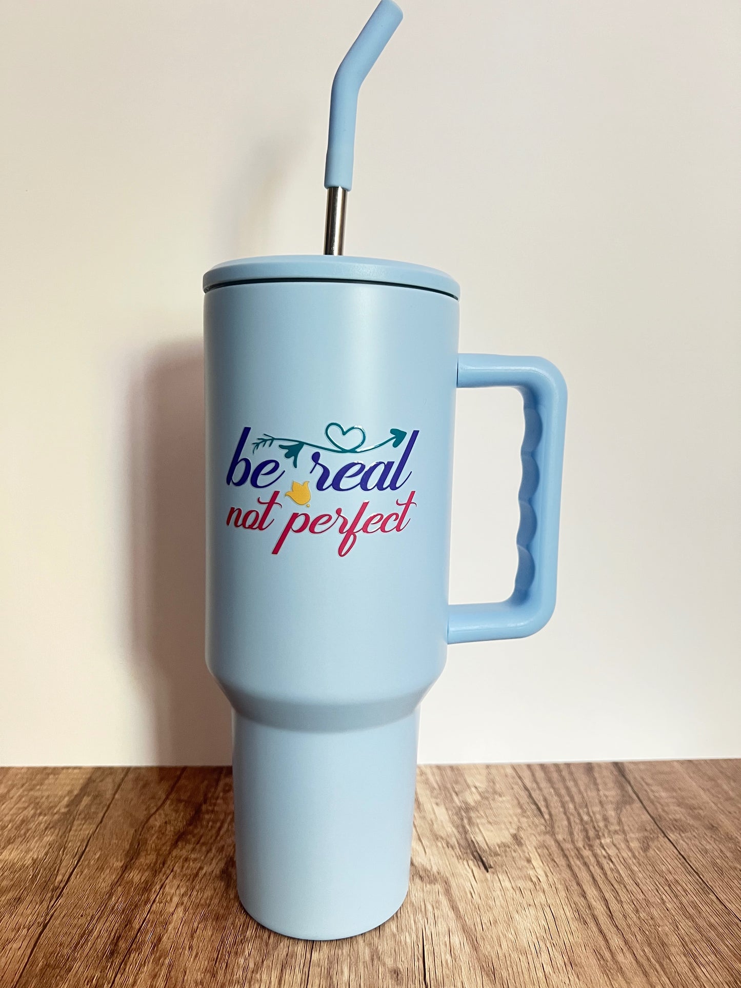 Be Real Not Perfect Tumbler and Journal Set