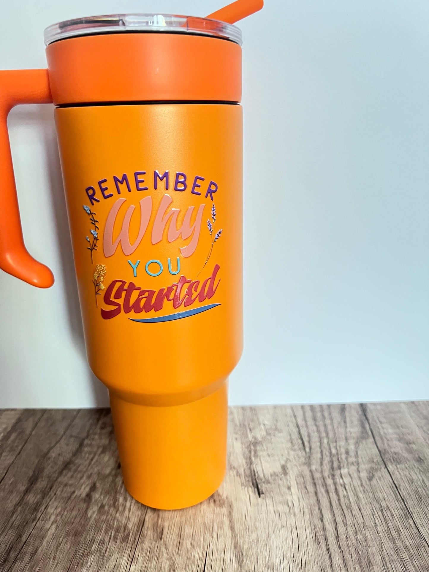 Remember Why You Started Tumbler and Journal Set