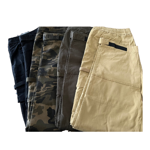 Kicked Back High Waist Cargo Jogger Pants