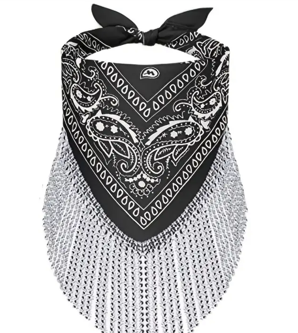 Fringed Bandana