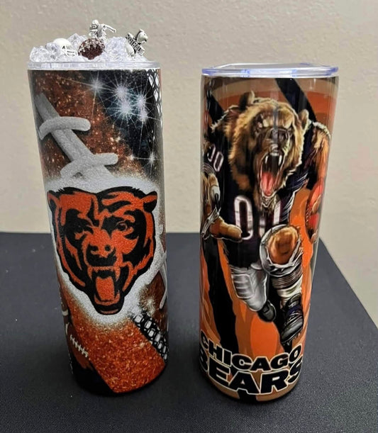 Chicago Bears Stainless Tumblers