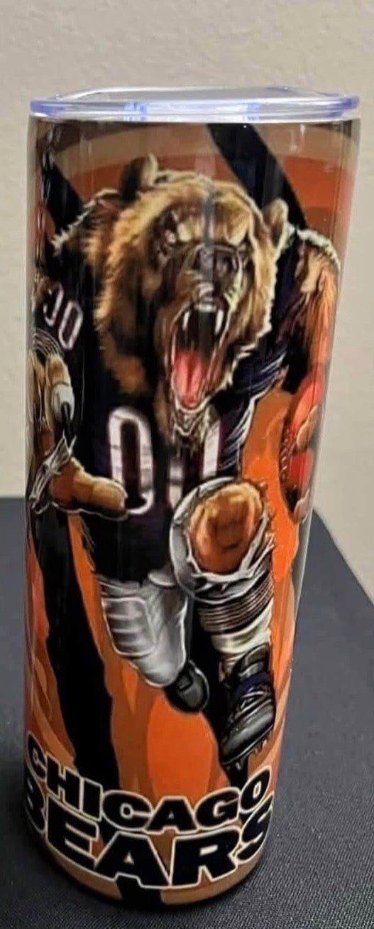 Chicago Bears Stainless Tumblers