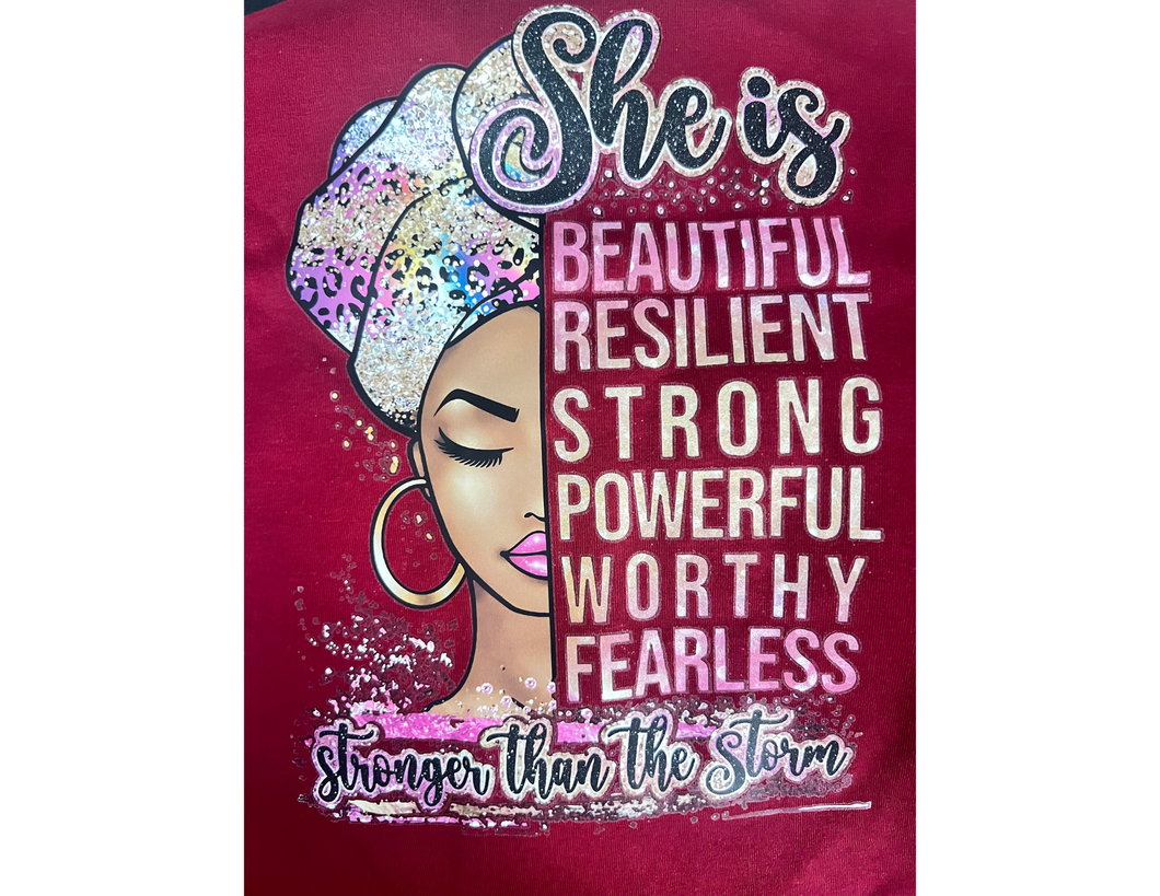 She Is Short Sleeve Tee