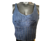 Load image into Gallery viewer, Denim Tank
