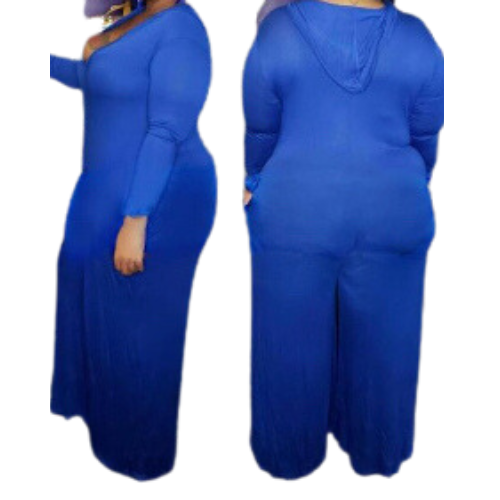 Shenell Hooded Jumpsuit