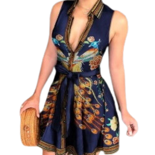 Peacock Dress