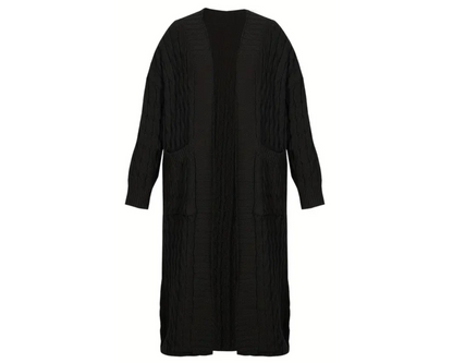 Black Knit Cardigan