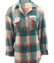 Load image into Gallery viewer, Plaid Shacket
