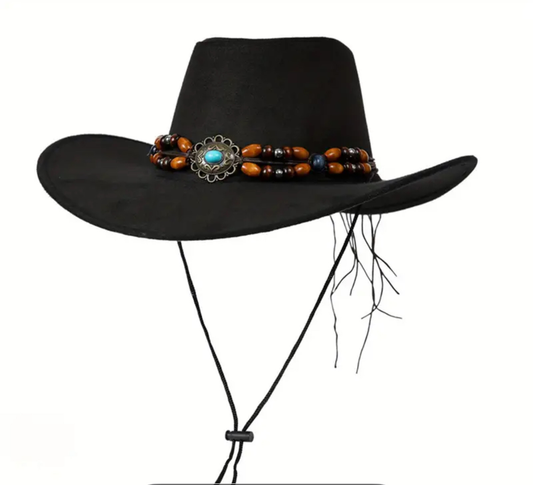 Wide Brim Western Hat