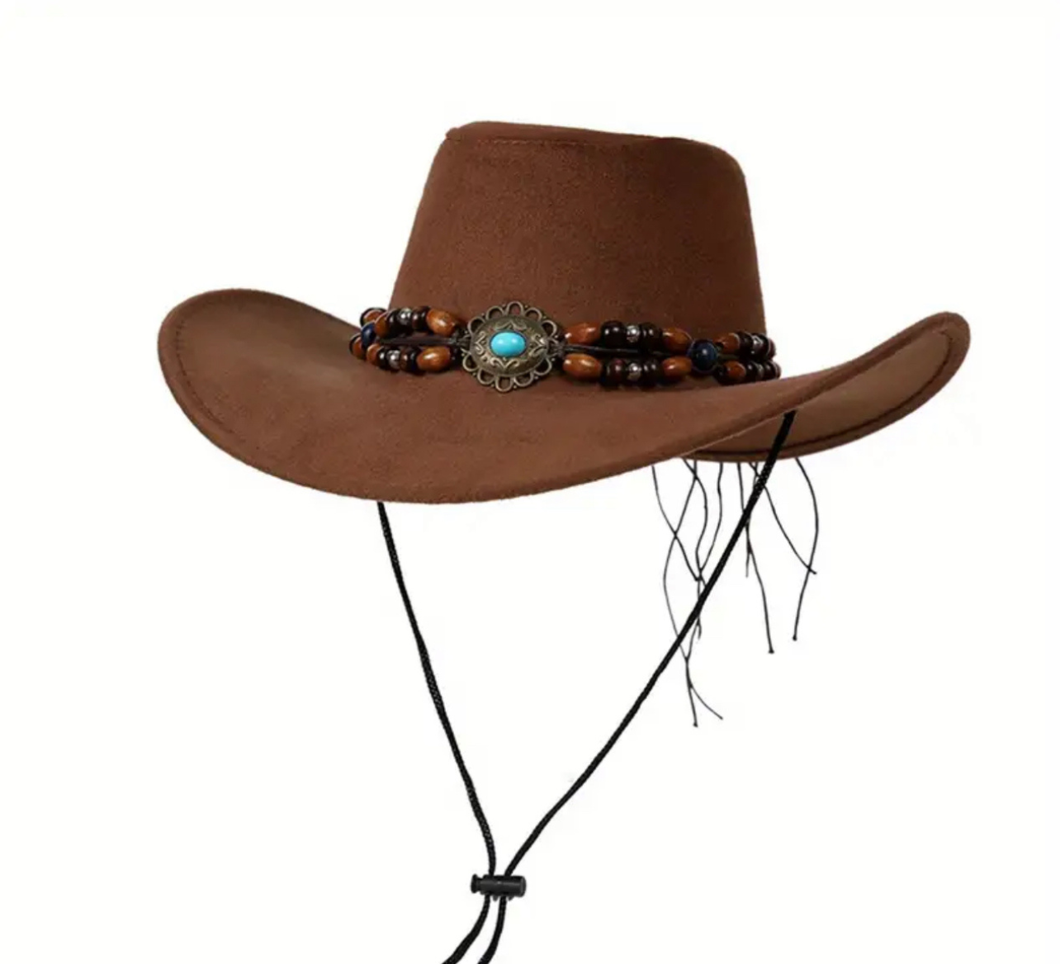 Wide Brim Western Hat
