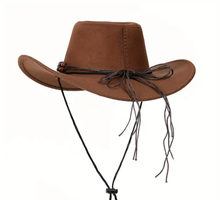 Load image into Gallery viewer, Wide Brim Western Hat
