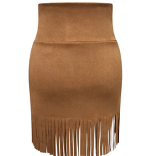 Load image into Gallery viewer, Fringe Flare Skirt

