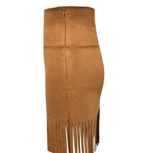 Load image into Gallery viewer, Fringe Flare Skirt
