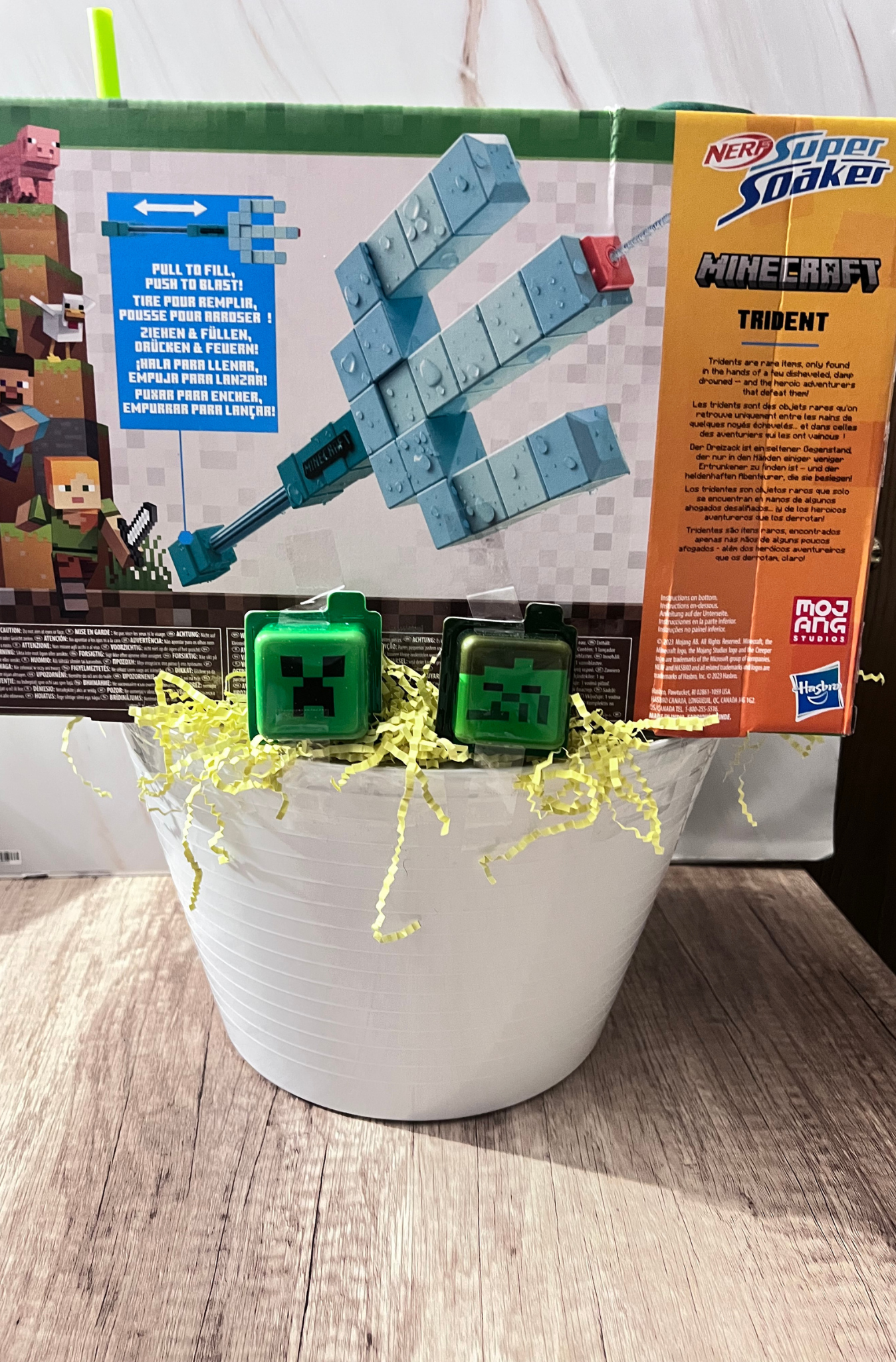 Deluxe Gamer Zombie Easter Basket