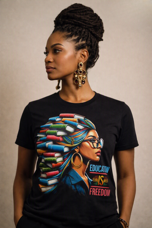 Education is Freedom Women's Graphic Tee
