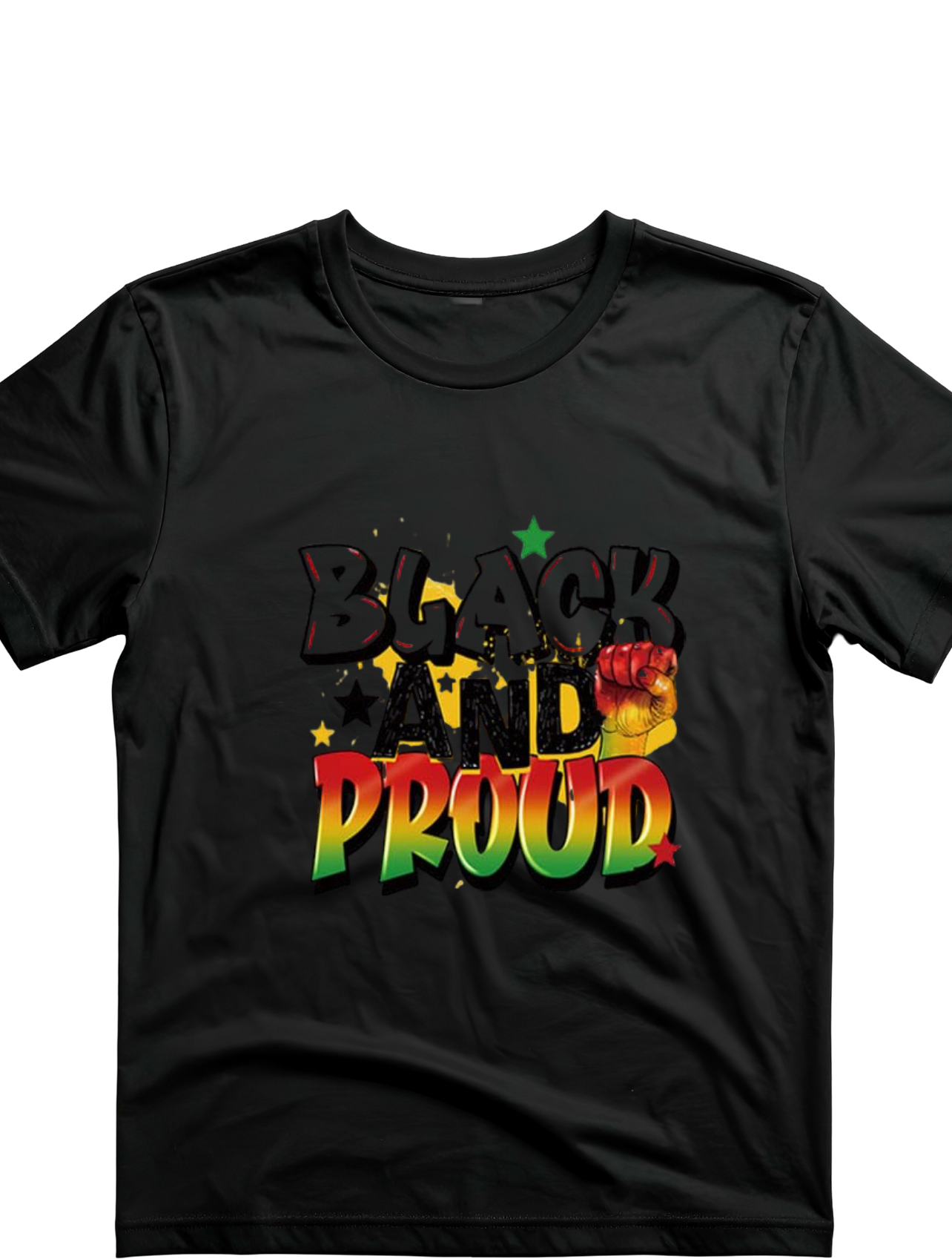 Black and Proud Graphic Tee or Hoodie