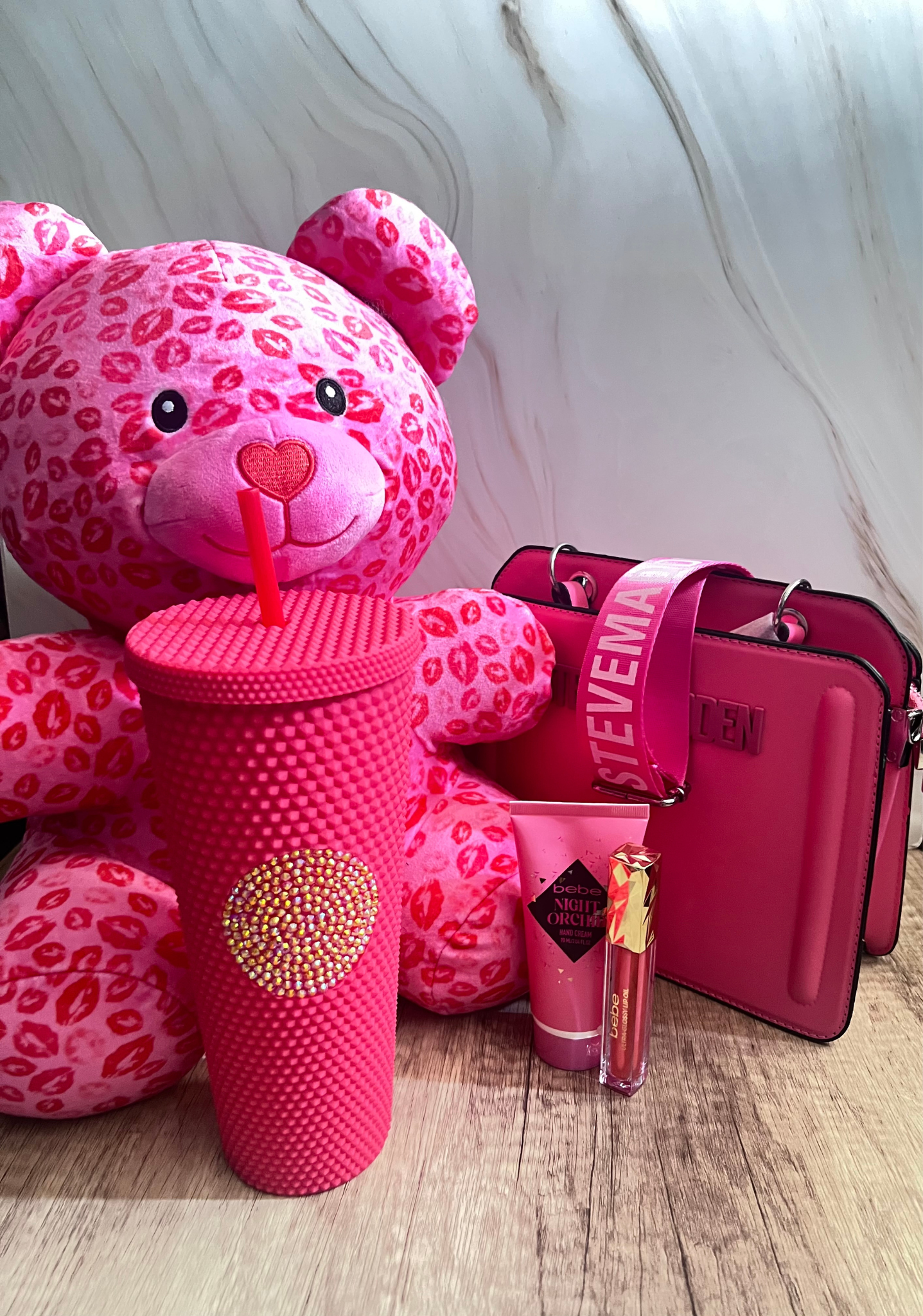 Pretty and Pink Gift Basket