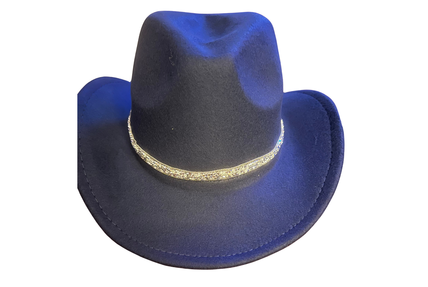 Western Rhinestone Fedora