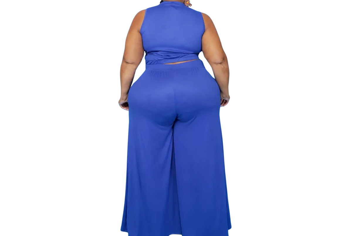 Blueberry Two Piece Pants Set