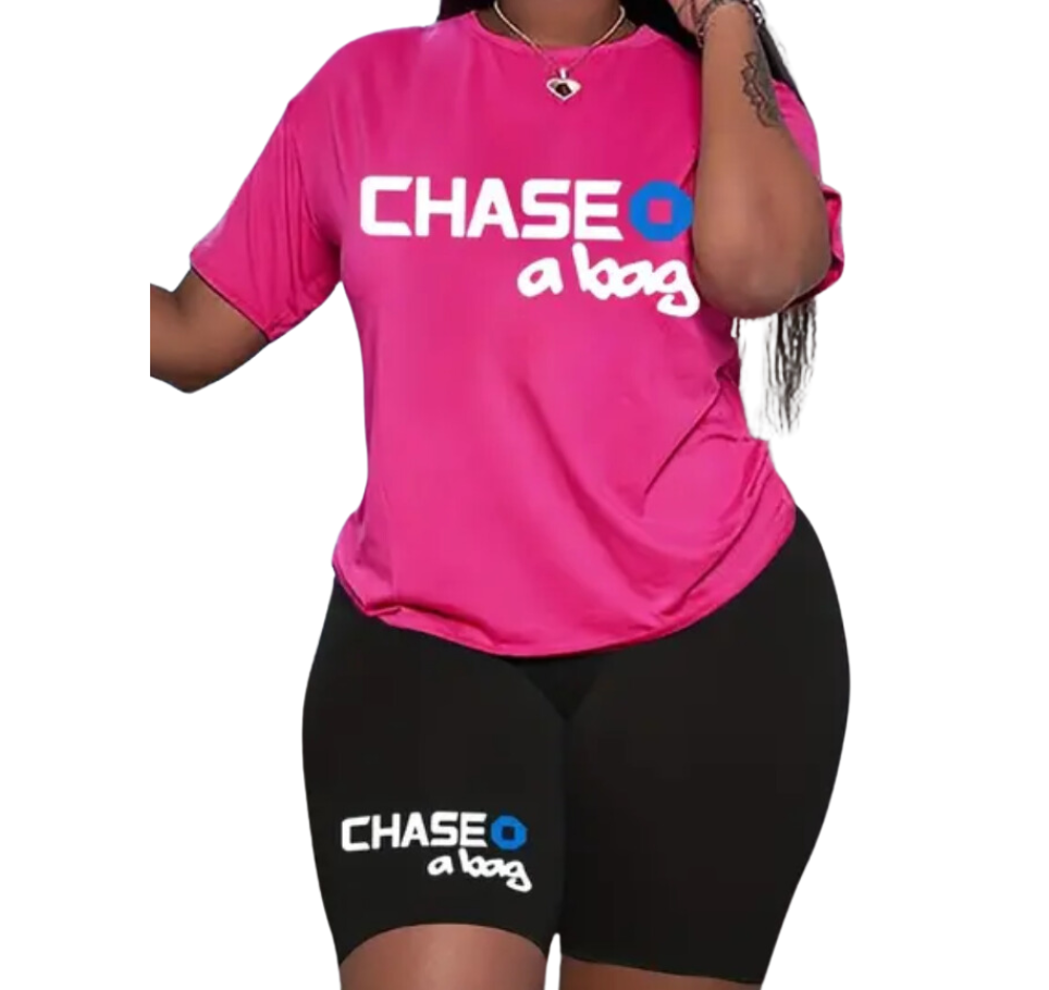 Chase A Bag Short Set