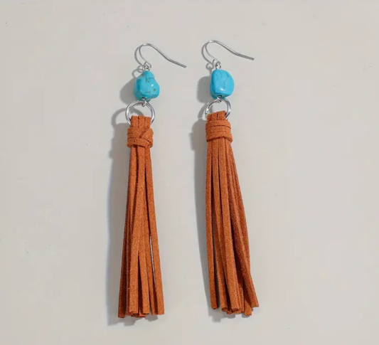Turquoise Teardrop Earrings