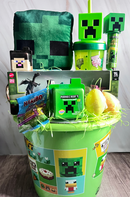 Zombie Character Easter Basket