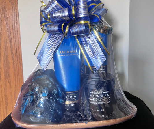 Men's Ocean Spa Gift Basket