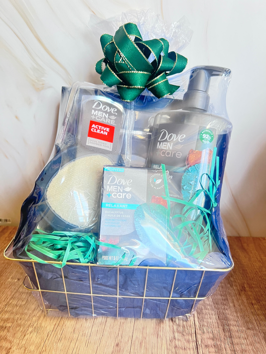 Relax Men's Spa Gift Basket