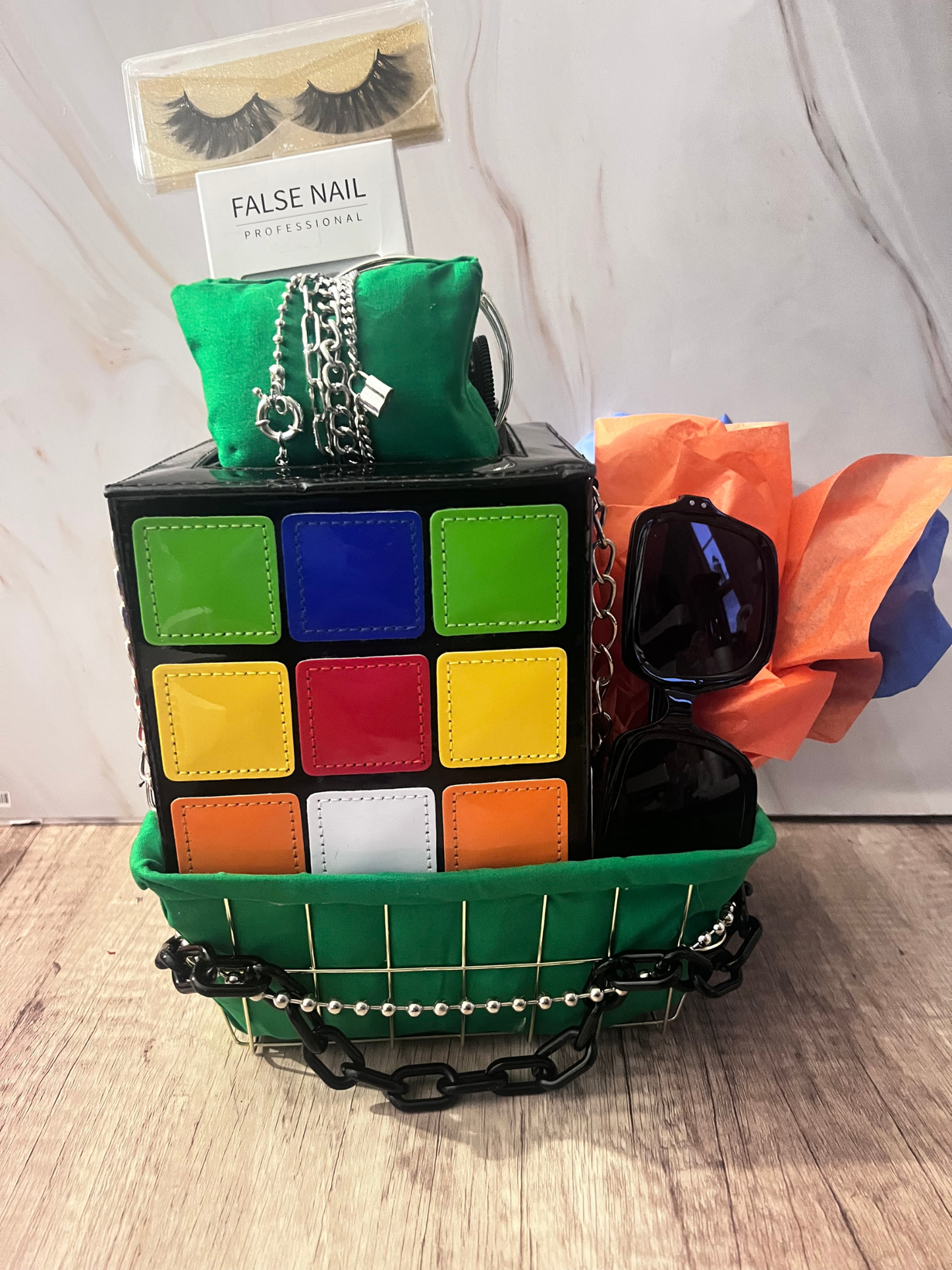 Pop of Color Gift Basket